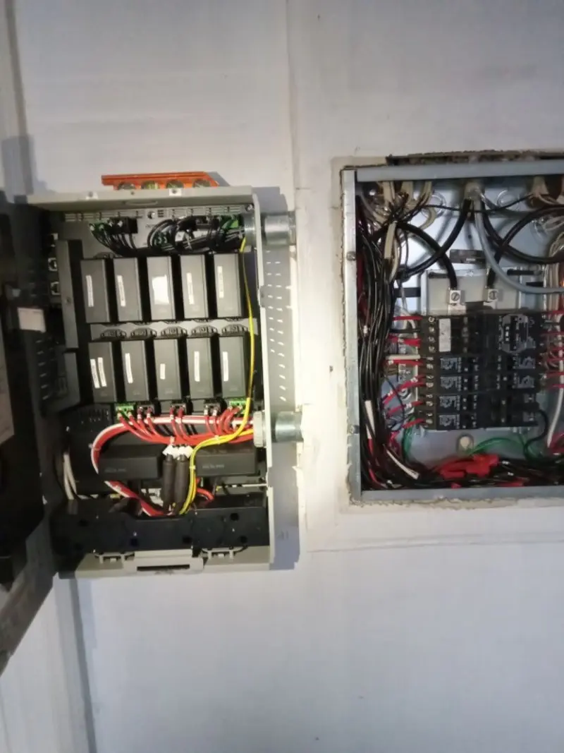 Electrical panel upgrade completed for Commercial Electrician Services in Holly Ridge
